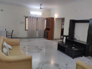Living Room in 3 BHK Apartment at Hill View Banjara Hills, Banjara Hills – for Rent