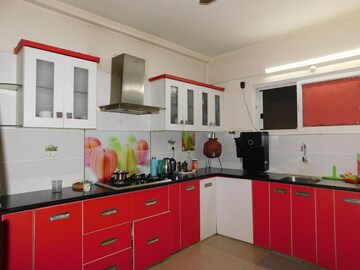 Kitchen in 3 BHK Apartment at SMR Vinay Hi Lands, Miyapur – for Sale