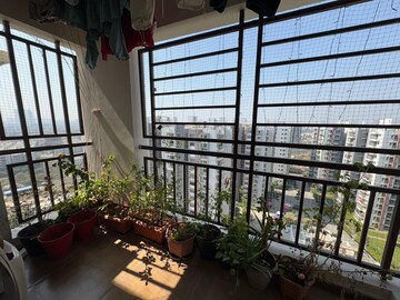 Balcony in 3 BHK Apartment at Aparna HillPark Lake Breeze, Chanda Nagar – for Sale