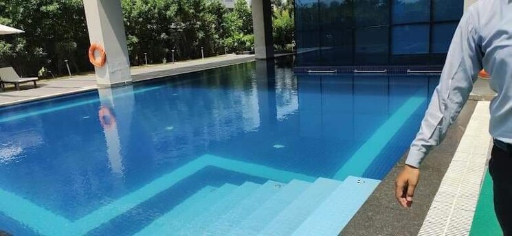 Swimming Pool, paras-dews 2 Bedroom 1385 Sq.Ft. Apartment In Sector 106 Gurgaon 8833905