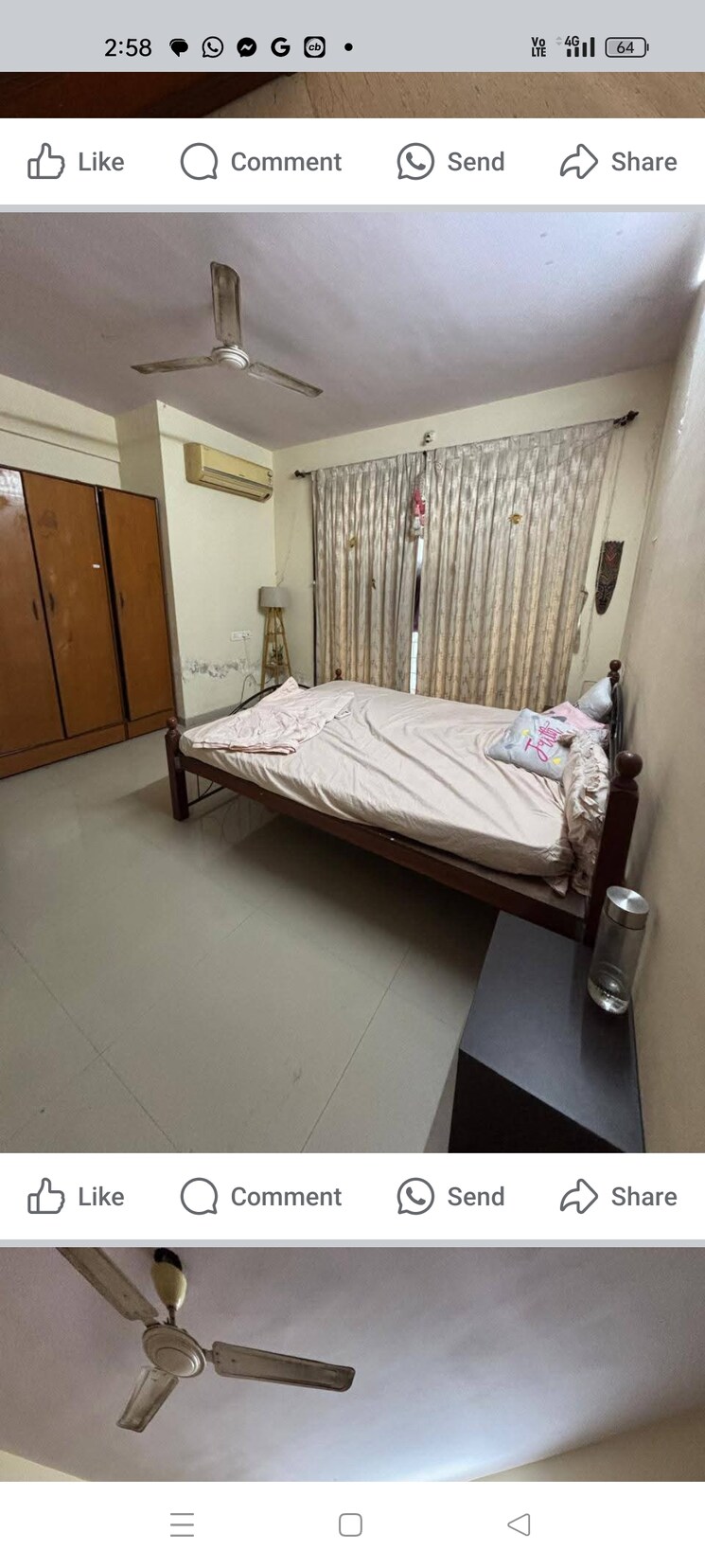 Bedroom, abrol-krishna-vastu-1-2 2 Bedroom 612 Sq.Ft. Apartment In Malad West Mumbai 8833916