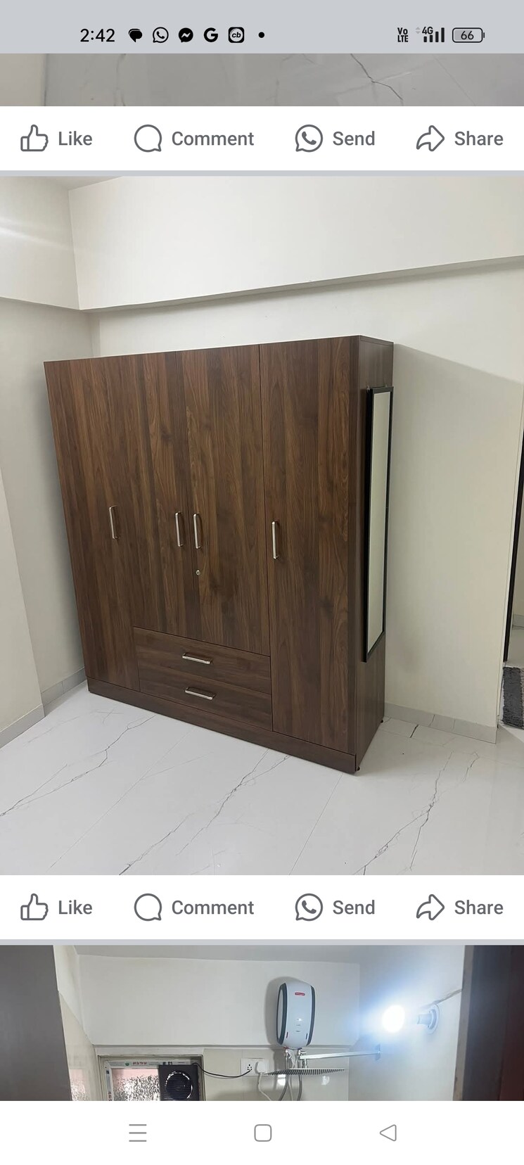 Room, abrol-krishna-vastu-1-2 2 Bedroom 612 Sq.Ft. Apartment In Malad West Mumbai 8833916