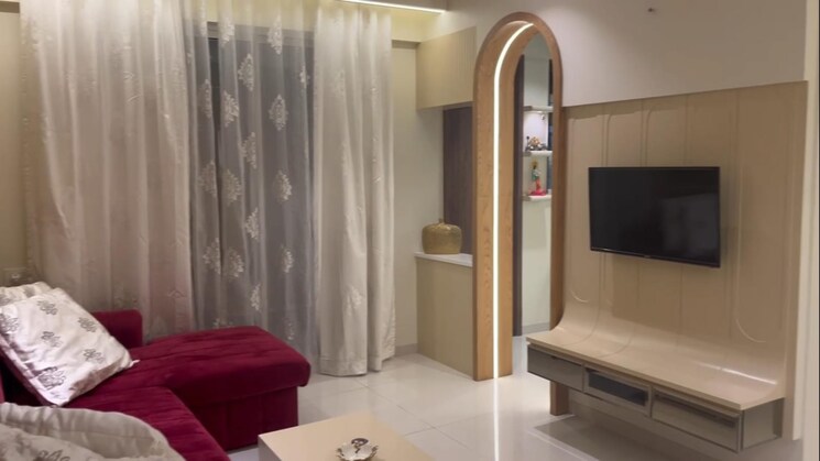 Living Room, ganga-legend 2 Bedroom 1250 Sq.Ft. Apartment In Bavdhan Pune 8833933