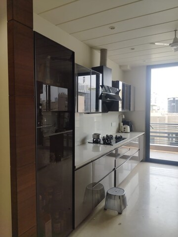 Kitchen in 3 BHK Builder Floor at Auram Floor, South City 2 – for Rent