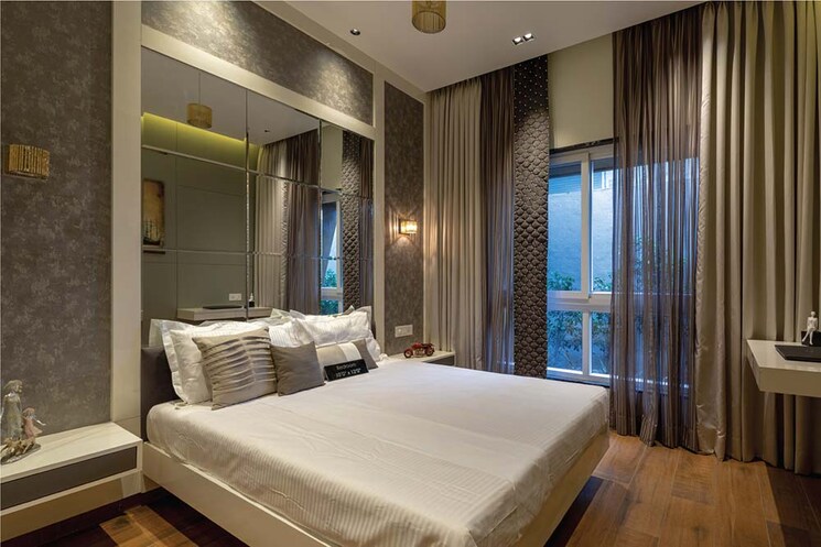 Bedroom, unique-k-city 3 Bedroom 987 Sq.Ft. Apartment In Keshav Nagar Pune 8833936