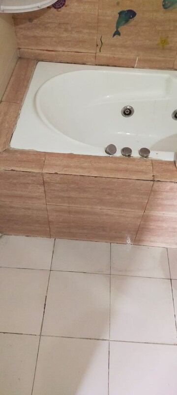 Bathroom in 2 BHK Apartment at BBD Green City Sun Breeze Apartments, Gomti Nagar – for Rent