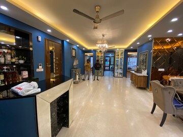 Living Room in 4 BHK Builder Floor at Eros Rosewood City, Sector 49 – for Rent