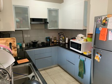Kitchen in 3 BHK Builder Floor at Adani Samsara Vilasa, Sector 63 – for Rent