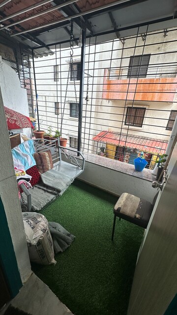 Balcony in 2 BHK Builder Floor at Ujwal Terraces, Dhayari – for Rent