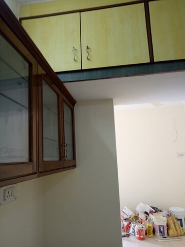 Kitchen in 3 BHK Apartment at Kusum Kunj, Prabhat Road – for Rent