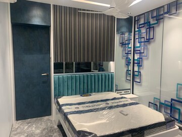 Bedroom in 3 BHK Apartment at Satyam Imperial Heights, Ghansoli – for Sale