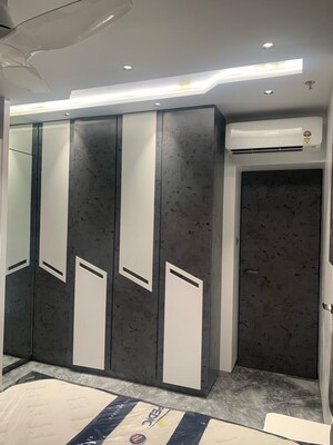 Building Lobby in 3 BHK Apartment at Satyam Imperial Heights, Ghansoli – for Sale