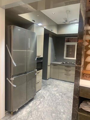 Kitchen in 3 BHK Apartment at Satyam Imperial Heights, Ghansoli – for Sale