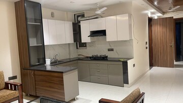 Kitchen in 1 BHK Builder Floor at Lajpat Nagar I – for Rent
