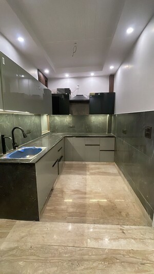 Kitchen in 3 BHK Builder Floor at Ramesh Nagar – for Sale