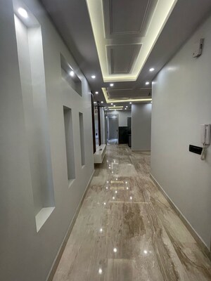 Building Lobby in 3 BHK Builder Floor at Ramesh Nagar – for Sale