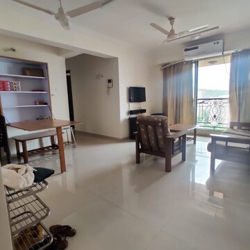 Living Room in 3 BHK Apartment at Ekta World Lake Primrose, Mhada Colony 20 – for Rent