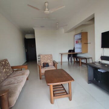 Living Room in 3 BHK Apartment at Ekta World Lake Primrose, Mhada Colony 20 – for Rent
