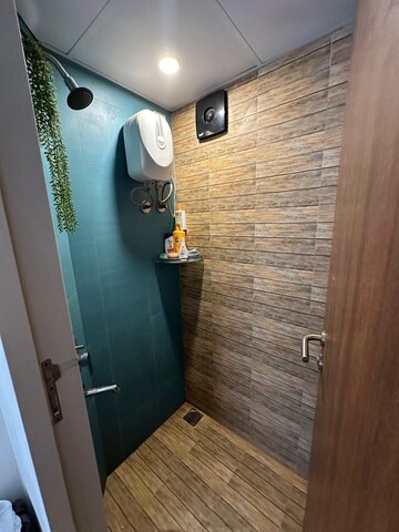 Bathroom in 1 BHK Apartment at Lodha Crown Quality Homes, Majiwada – for Rent