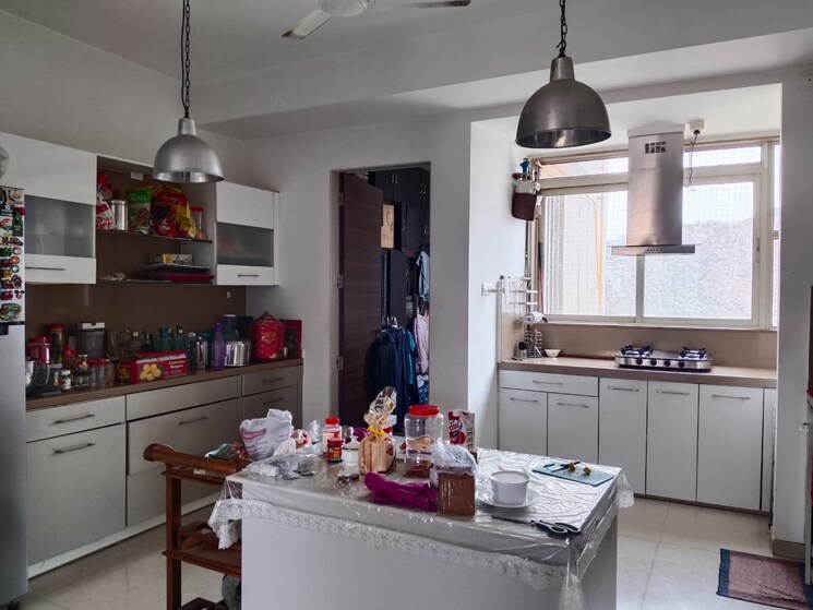 Kitchen, nahar-barberry-bryony 3.5 Bedroom 1600 Sq.Ft. Apartment In Chandivali Mumbai 8834510