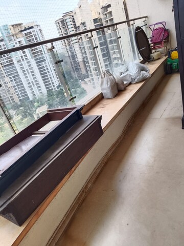 Balcony in 3.5 BHK Apartment at Nahar Barberry Bryony, Chandivali – for Rent
