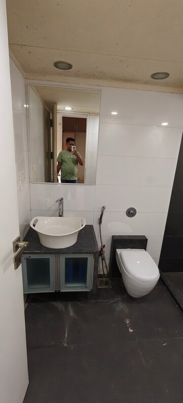 Bathroom in 3 BHK Apartment at Bhosale Mystiqa, Shivajinagar – for Rent