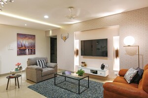 Living Room in 3.5 BHK Apartment at Nahar Callalily Apartment, Chandivali – for Sale