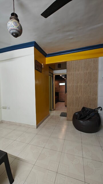Living Room in 1 BHK Apartment at Gsa Grandeur, Malad East – for Rent