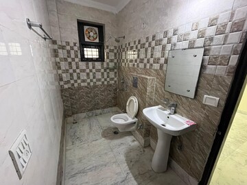 Bathroom in 3 BHK Builder Floor at Housing Board Colony Sector 51, Sector 51 – for Rent