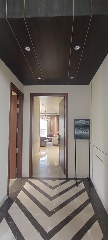 Building Lobby in 3.5 BHK Apartment at Jashn Elevate, Sushant Golf City – for Sale