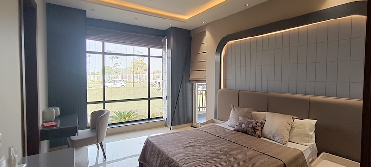 Bedroom, jashn-elevate 3.5 Bedroom 2292 Sq.Ft. Apartment In Sushant Golf City Lucknow 8834618