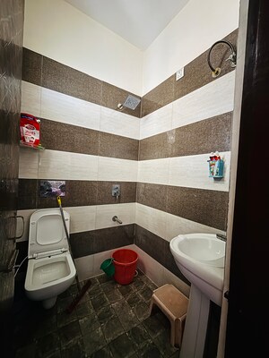 Kitchen in 3 BHK Builder Floor at Lake View Complex, Dhakoli – for Sale