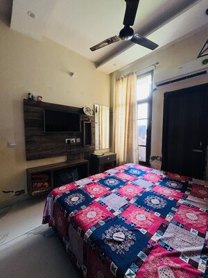 Bedroom in 3 BHK Builder Floor at Lake View Complex, Dhakoli – for Sale