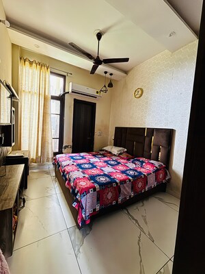 Bedroom in 3 BHK Builder Floor at Lake View Complex, Dhakoli – for Sale