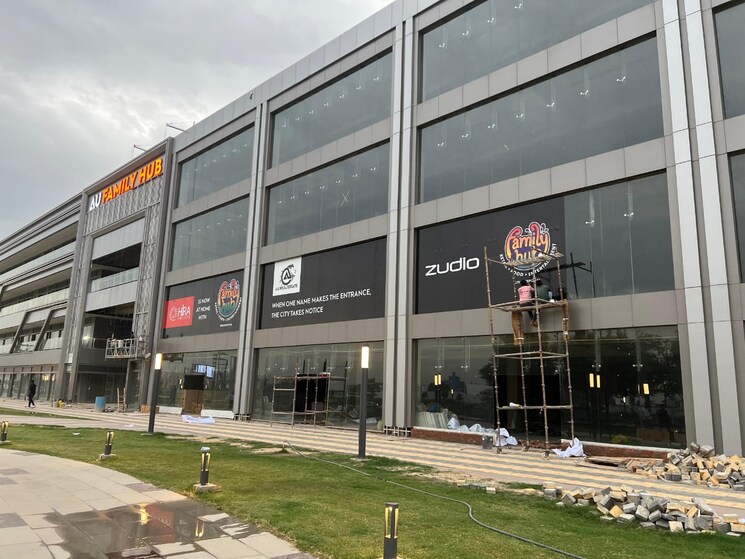 Exterior View, aditya-world-city-residences Commercial Shop 200 Sq.Ft. In Shahpur Bamheta Ghaziabad 8834801