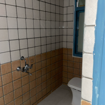 Bathroom in 1 RK Apartment at Emaar Emerald Floors Premier, Sector 65 – for Rent