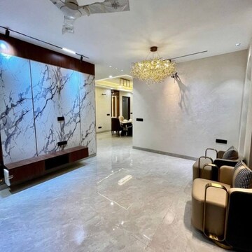 Living Room in 4 BHK Builder Floor at Ansal API Esencia, Sector 67 – for Sale