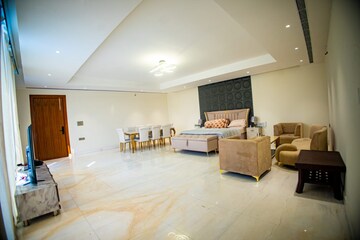 Living Room in 4 BHK Villa at Ghitorni – for Sale