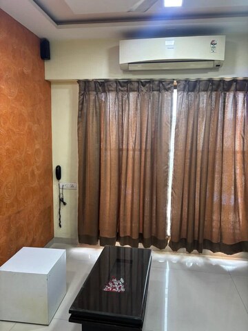 Living Room in 2 BHK Apartment at Siddhi Highland Park, Kolshet Road – for Rent