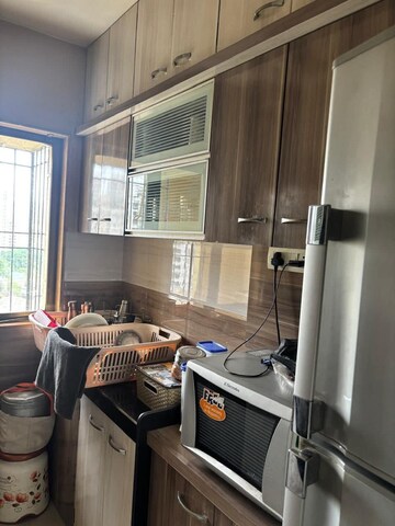 Kitchen in 2 BHK Apartment at Siddhi Highland Park, Kolshet Road – for Rent