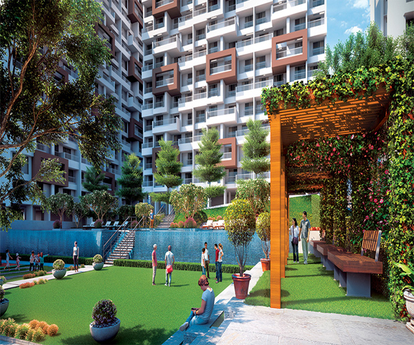 2 BHK + Servant Room Apartment For Rent in Puraniks Abitante Fiore