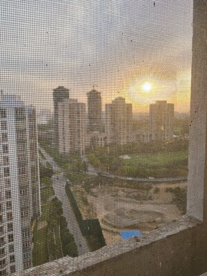 Bathroom in 2 BHK Apartment at Aims Golf City, Sector 75 – for Sale