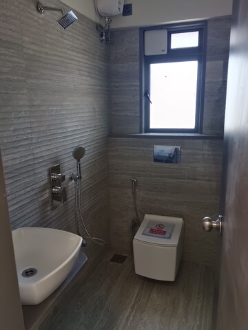 Bathroom in 2 BHK Apartment at Rishab Jay Sarang, Malad East – for Rent
