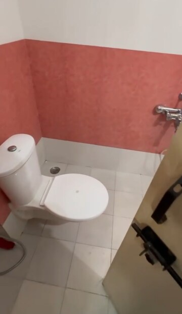 Bathroom in 2 BHK Apartment at Nisarg Akash, Pimple Nilakh – for Rent