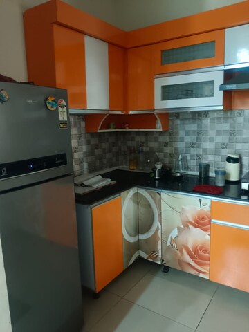 Kitchen in 3 BHK Apartment at Gulshan Bellina, Sector 16 Greater Noida – for Rent