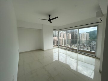 Balcony in 4 BHK Apartment at Soham Crystal Spires, Ghodbunder Road – for Rent