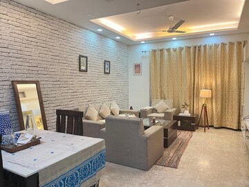 Living Room in 3 BHK Builder Floor at Hauz Khas – for Rent