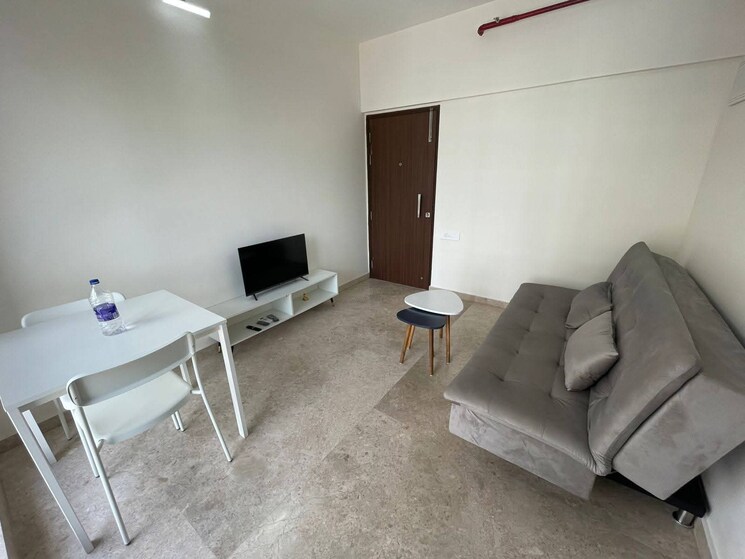 Living Room, omkar-signet 1 Bedroom 388 Sq.Ft. Apartment In Malad East Mumbai 8834910