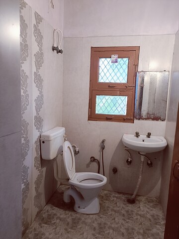 Bathroom in 2 BHK Builder Floor at Ashoka Enclave – for Rent