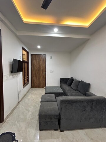 Living Room in 2 BHK Builder Floor at Saket – for Rent
